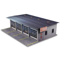 BK 6411 1:64 Scale "4 Stall Pit Garage" Photo Real Scale Building Kit