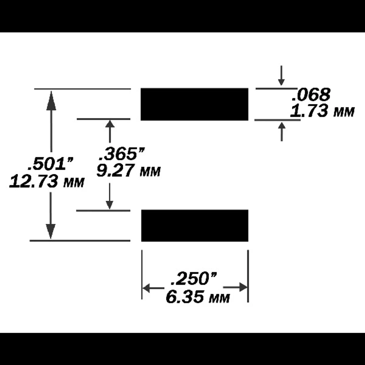 ST 2065 1/64 HO Scale Slot Car Tire For AFX, JL, AW Four Gear Ultra G Chassis, Rears 5 ST 2065 1/64 HO Scale Slot Car Tire For AFX, JL, AW Four Gear Ultra G Chassis, Rears - Image 3