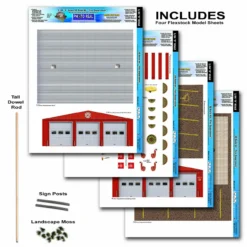 BK 3214 1:32 Scale Fire Department Building Kit 23 BK 3214 1:32 Scale Fire Department Building Kit -Innovative Hobby Supply shop s l1600 24556.1641854289
