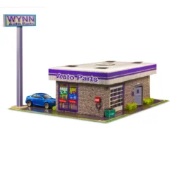 BK 6435 1/64 Slot Car HO Wynn Auto Parts Store Photo Real Kit Model Diorama Scenery -Innovative Hobby Supply shop s l1600 27598.1641507637