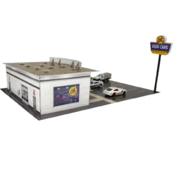 BK 6453 1:64 Scale "Used Car Dealership" Photo Real Scale Building Kit -Innovative Hobby Supply shop s l1600 30226.1674668085