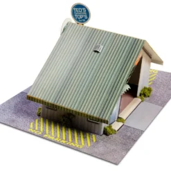 BK 4810 1:48 Scale "Commercial Steel Garage" Photo Real Scale Building Kit -Innovative Hobby Supply shop s l1600 30644.1641853883