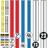 MG 6403-1 Ultracal Racing Stripe And Roundel Style 1 Decals 1:24 Scale -Innovative Hobby Supply shop s l1600 30837.1640213740