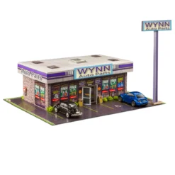 BK 6435 1/64 Slot Car HO Wynn Auto Parts Store Photo Real Kit Model Diorama Scenery -Innovative Hobby Supply shop s l1600 34781.1641507637