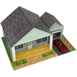 BK 6452 1:64 Scale "Modern House" Photo Real Scale Building Kit