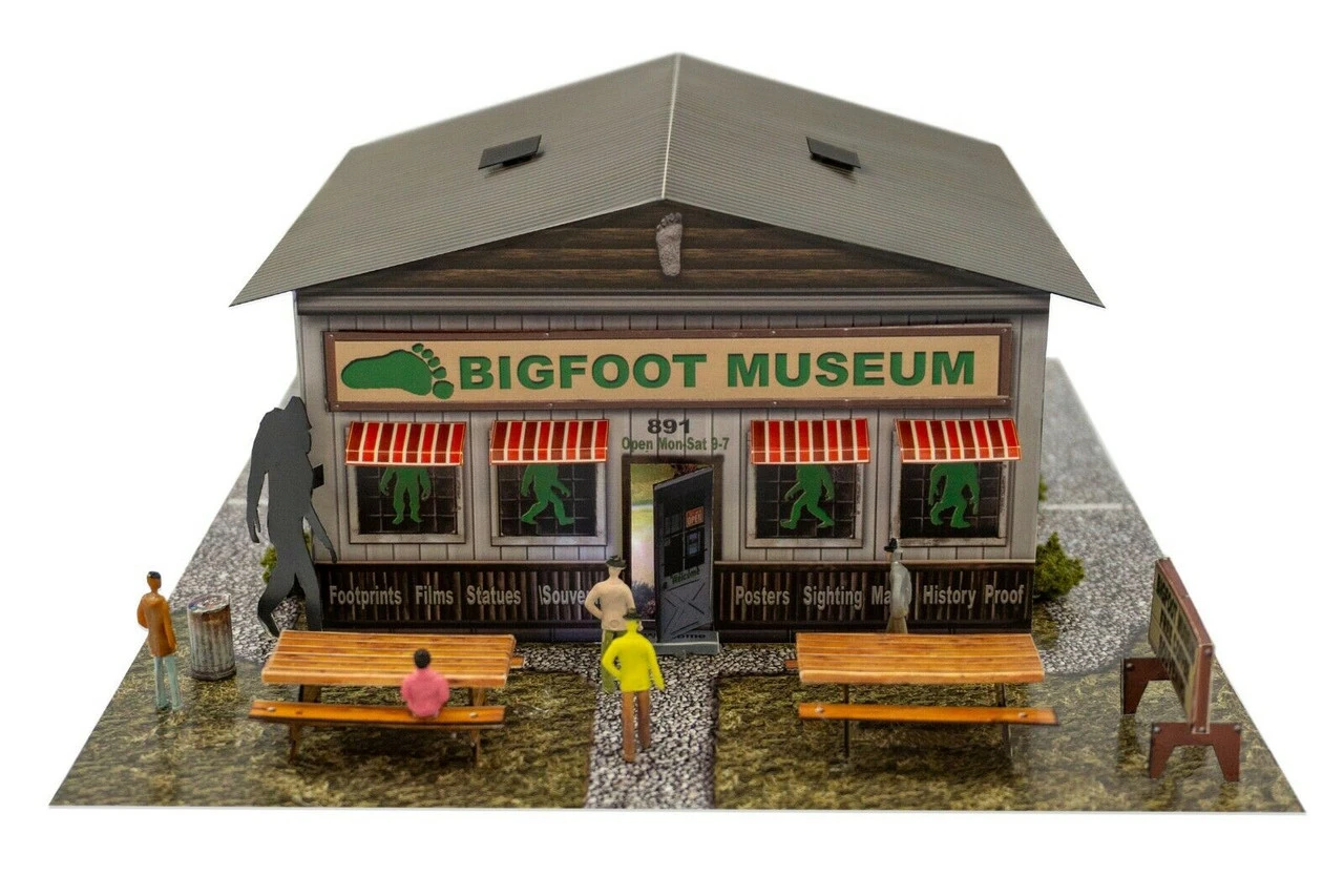BK 4836 1:48 Scale Bigfoot Museum Model Building Kit 3 BK 4836 1:48 Scale Bigfoot Museum Model Building Kit