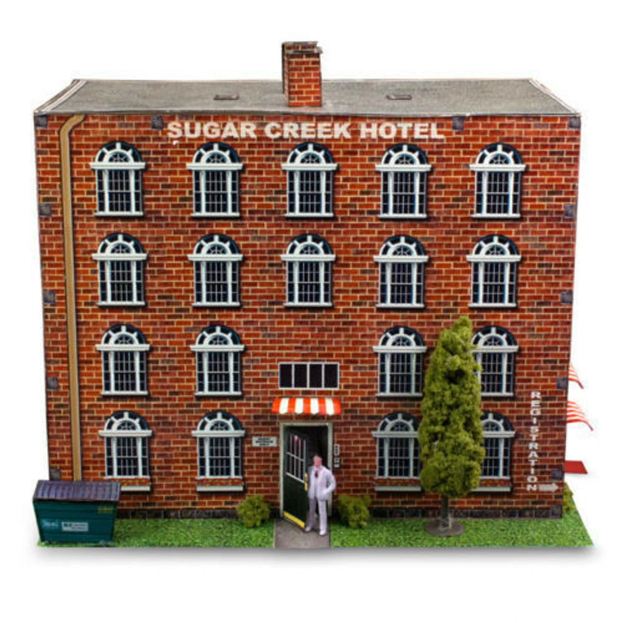 BK 6407 1:64 Scale "Hotel" Photo Real Scale Building Kit 11 BK 6407 1:64 Scale "Hotel" Photo Real Scale Building Kit - Image 9