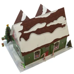 BK 4841 1:48 Scale "Santa's Workshop Christmas Diorama" Photo Real Scale Building Kit -Innovative Hobby Supply shop s l1600 39842.1674676819
