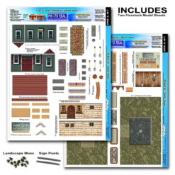 BK 6403 1:64 Scale "Garden Houses" Photo Real Scale Building Kit -Innovative Hobby Supply shop s l1600 41102.1641853462