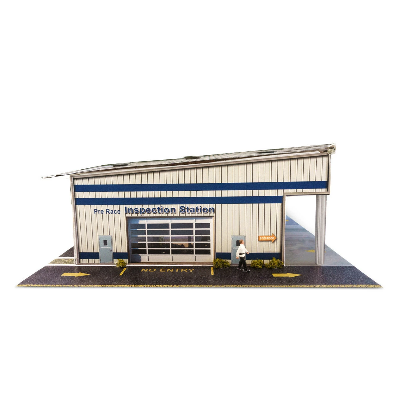 BK 6442 1:64 Scale Slot Car HO Pre-Race Inspection Station Building Kit 6 BK 6442 1:64 Scale Slot Car HO Pre-Race Inspection Station Building Kit - Image 4