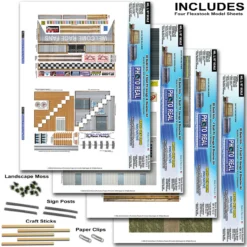 BK 8712 1:87 Scale "Four Stall Pit Garage & Bleachers" Photo Real Scale Building Kit 22 BK 8712 1:87 Scale "Four Stall Pit Garage & Bleachers" Photo Real Scale Building Kit -Innovative Hobby Supply shop s l1600 44969.1641506656