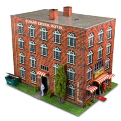 BK 6407 1:64 Scale "Hotel" Photo Real Scale Building Kit