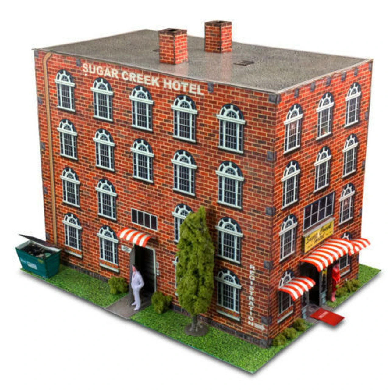 BK 6407 1:64 Scale "Hotel" Photo Real Scale Building Kit 3 BK 6407 1:64 Scale "Hotel" Photo Real Scale Building Kit