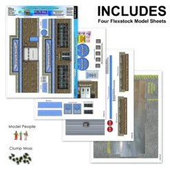 BK 6438 1:64 Scale Duluth Cycle Bicycle Shop Building Kit -Innovative Hobby Supply shop s l1600 46478.1641507595