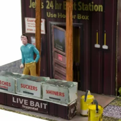 BK 3215 1:32 Scale Bait Shop Building Kit -Innovative Hobby Supply shop s l1600 48566.1641854275