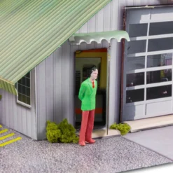 BK 4810 1:48 Scale "Commercial Steel Garage" Photo Real Scale Building Kit -Innovative Hobby Supply shop s l1600 50864.1641853883