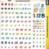 MG 3240 Ultracal Racing Stock Car Racing Number Decals 1:43 Scale -Innovative Hobby Supply shop s l1600 51426.1641506346