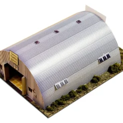 BK 8710 1:87 Scale "Quonset Hut & Train Station" Photo Real Scale Building Kit 17 BK 8710 1:87 Scale "Quonset Hut & Train Station" Photo Real Scale Building Kit -Innovative Hobby Supply shop s l1600 52308.1641506685