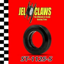 ST 1125-S 1/32 Scale Slot Car Tire For Front Eldon Crash Cars