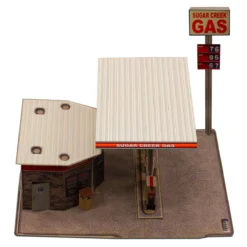 BK 4808 1:48 Scale "Modern Gas Station" Photo Real Scale Building Kit -Innovative Hobby Supply shop s l1600 54270.1641853964