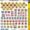 MG 3450 Ultracal Street And Train Track Signs Decals For 1:24 Scale Applications -Innovative Hobby Supply shop s l1600 55270.1640213671