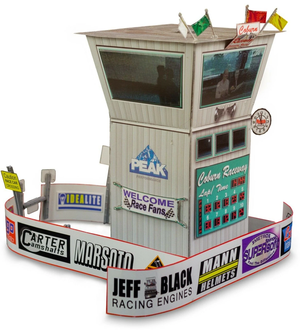 BK 4813 1:48 Scale "Race Tower" Photo Real Scale Building Kit 3 BK 4813 1:48 Scale "Race Tower" Photo Real Scale Building Kit