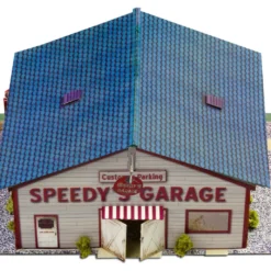 BK 6422 1:64 Scale "Speedy's Garage" Photo Real Scale Building Kit -Innovative Hobby Supply shop s l1600 57855.1641507888
