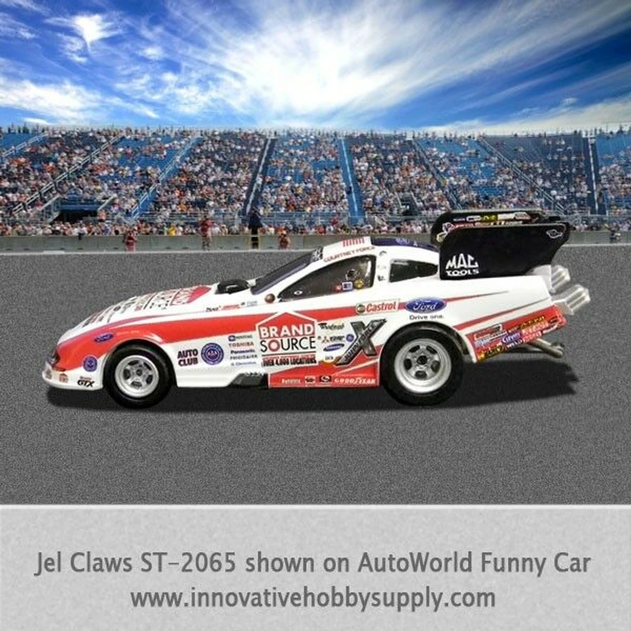 ST 2065 1/64 HO Scale Slot Car Tire For AFX, JL, AW Four Gear Ultra G Chassis, Rears 6 ST 2065 1/64 HO Scale Slot Car Tire For AFX, JL, AW Four Gear Ultra G Chassis, Rears - Image 4