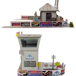 BK 8701 1:87 Scale "Race Tower & Ticket Gate Entrance" Photo Real Scale Building Kit -Innovative Hobby Supply shop s l1600 57909.1641507557