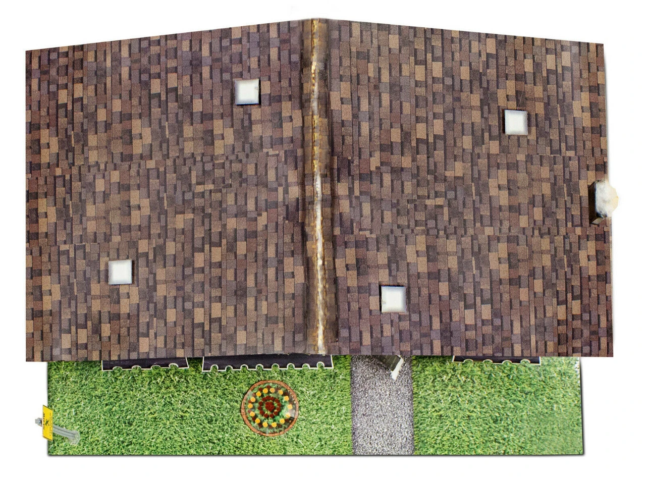 BK 4821 1:48 Scale "Brick Rambler" Photo Real Scale Building Kit 7 BK 4821 1:48 Scale "Brick Rambler" Photo Real Scale Building Kit - Image 5