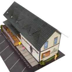 BK 6443 1:64 Scale "Sasquatch Outpost" Photo Real Scale Building Kit -Innovative Hobby Supply shop s l1600 59906.1674674216