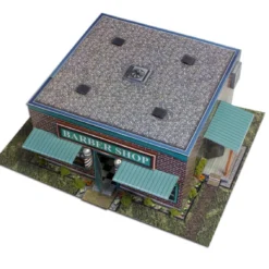 BK 6409 1:64 Scale "Barber Shop" Photo Real Scale Building Kit -Innovative Hobby Supply shop s l1600 62813.1641508404