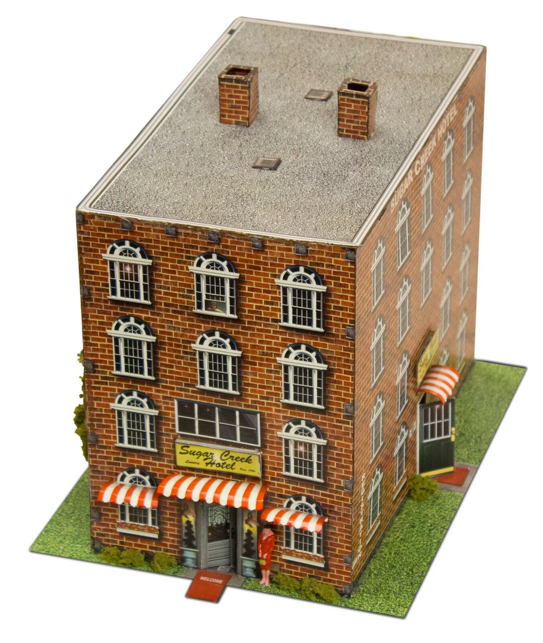 BK 6407 1:64 Scale "Hotel" Photo Real Scale Building Kit 6 BK 6407 1:64 Scale "Hotel" Photo Real Scale Building Kit - Image 4