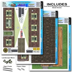 BK 4821 1:48 Scale "Brick Rambler" Photo Real Scale Building Kit 20 BK 4821 1:48 Scale "Brick Rambler" Photo Real Scale Building Kit -Innovative Hobby Supply shop s l1600 69470.1641853716