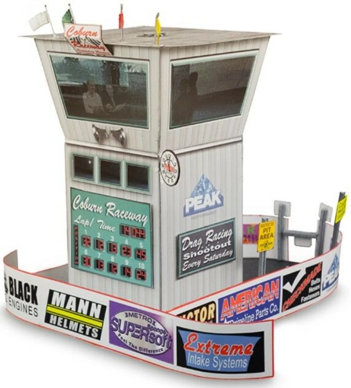 BK 4813 1:48 Scale "Race Tower" Photo Real Scale Building Kit 7 BK 4813 1:48 Scale "Race Tower" Photo Real Scale Building Kit - Image 5