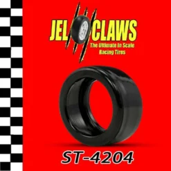 ST 4204 1/43 Scale Slot Car Tire For SCX Compact