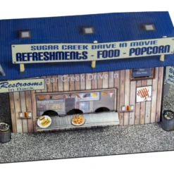 BK 8706 1:87 Scale "Drive In Theatre" Photo Real Scale Building Kit -Innovative Hobby Supply shop s l1600 75850.1641506899