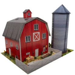 BK 6455 1:64 Scale "Red Barn And Silo" Photo Real Scale Building Kit 15 BK 6455 1:64 Scale "Red Barn And Silo" Photo Real Scale Building Kit -Innovative Hobby Supply shop s l1600 76839.1674667244