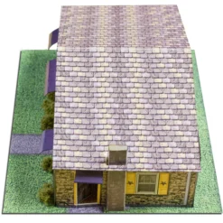 BK 8700 1:87 Scale "Sandstone & Brick Rambler Houses" Photo Real Scale Building Kit -Innovative Hobby Supply shop s l1600 77855.1641507570