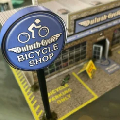 BK 6438 1:64 Scale Duluth Cycle Bicycle Shop Building Kit -Innovative Hobby Supply shop s l1600 77963.1641507595