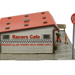 BK 4837 1:48 Scale Raceway Cafe Model Building Kit -Innovative Hobby Supply shop s l1600 80698.1641853542