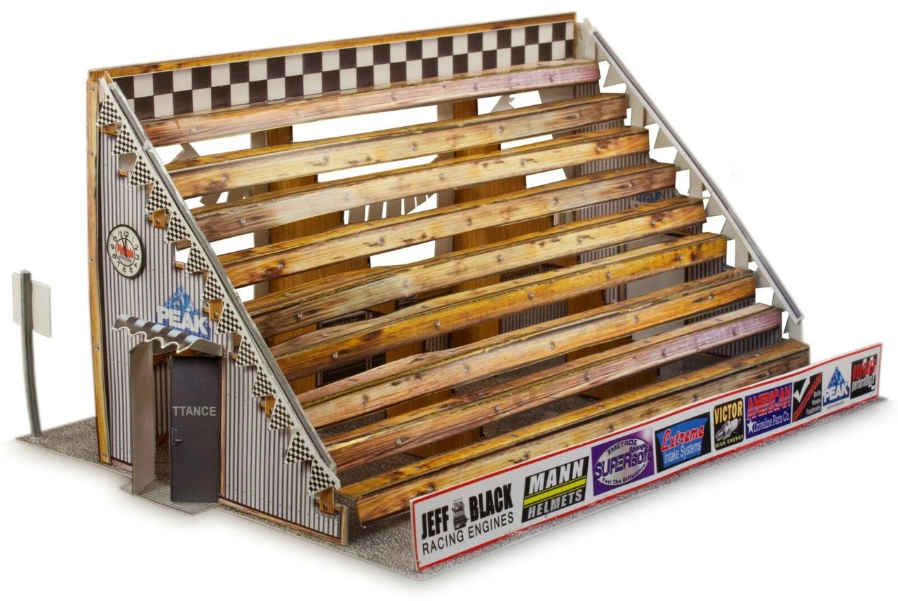BK 4802 1:48 Scale "Bleacher Kit & Hot Dog Stand" Photo Real Scale Building Kit 11 BK 4802 1:48 Scale "Bleacher Kit & Hot Dog Stand" Photo Real Scale Building Kit - Image 9