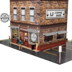 BK 6450 1:64 Scale "Coffee Shop Drive Thru" Photo Real Scale Building Kit -Innovative Hobby Supply shop s l1600 82487.1674670119