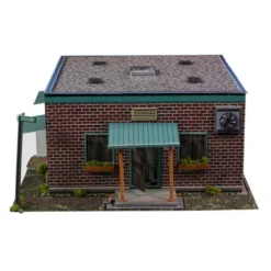 BK 6409 1:64 Scale "Barber Shop" Photo Real Scale Building Kit -Innovative Hobby Supply shop s l1600 83391.1641508404