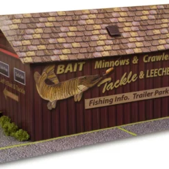 BK 4815 1:48 Scale "Bait Shop" Photo Real Scale Building Kit -Innovative Hobby Supply shop s l1600 84906.1641853798
