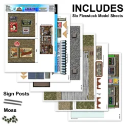 BK 3218 1:32 Scale General Store Building Kit -Innovative Hobby Supply shop s l1600 84928.1641854233