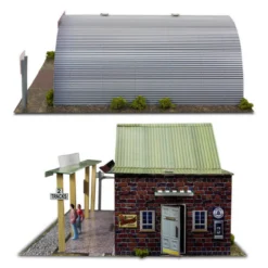 BK 8710 1:87 Scale "Quonset Hut & Train Station" Photo Real Scale Building Kit 21 BK 8710 1:87 Scale "Quonset Hut & Train Station" Photo Real Scale Building Kit -Innovative Hobby Supply shop s l1600 85915.1641506685