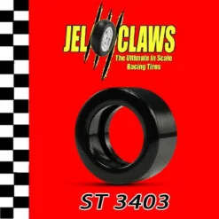 ST 3403 1/24 Scale Jel Claws Tire For Carrera '34 Ford Hot Rod