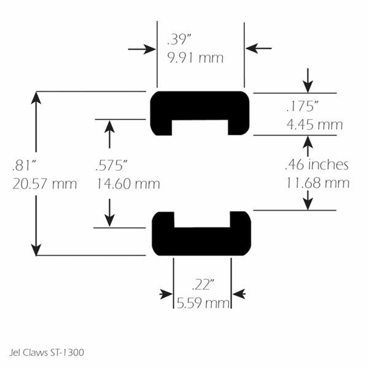 ST 1300 1/32 Scale Slot Car Tire For SCX Nascar Applications 5 ST 1300 1/32 Scale Slot Car Tire For SCX Nascar Applications - Image 3