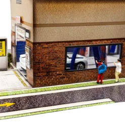 BK 6456 1:64 Scale "Xtreme Clean Car Wash" Photo Real Scale Building Kit -Innovative Hobby Supply shop s l1600 86395.1674666876